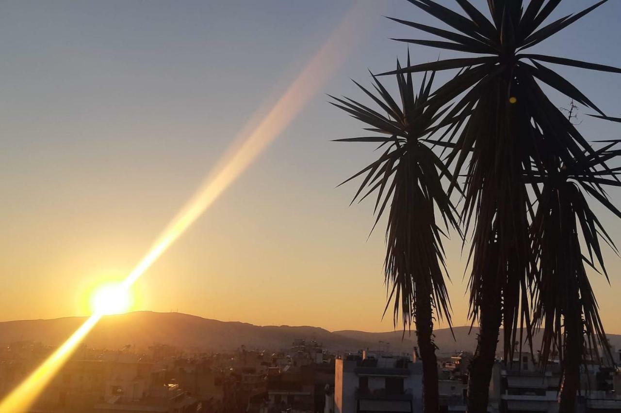 Penthouse Balcony Close To Acropolis Apartment Athens Ngoại thất bức ảnh