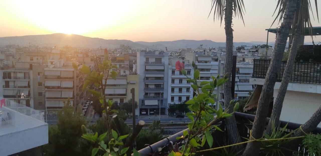Penthouse Balcony Close To Acropolis Apartment Athens Ngoại thất bức ảnh