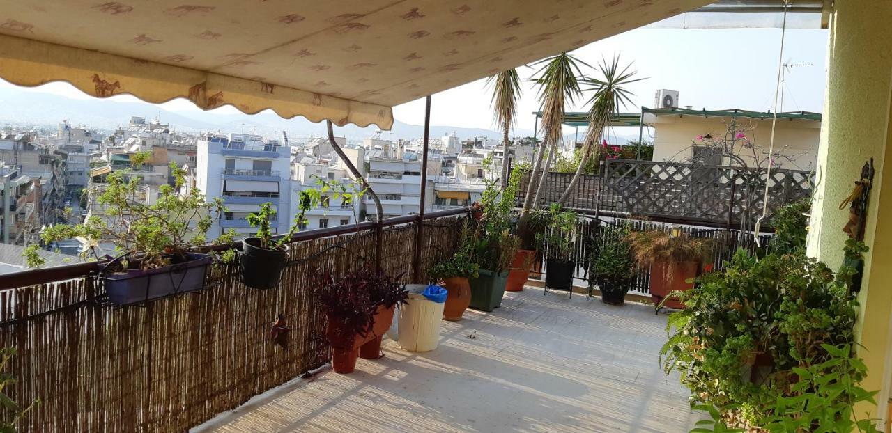 Penthouse Balcony Close To Acropolis Apartment Athens Ngoại thất bức ảnh